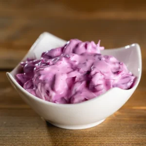 Házi coleslav káposztasaláta, éhes viking étteremben